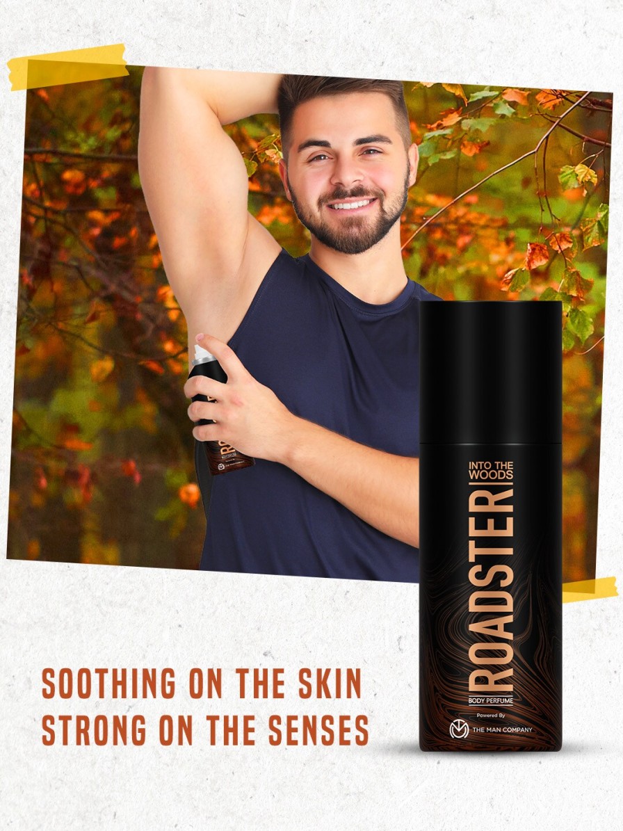 Men Roadster Deodorants | Buy The Roadster Lifestyle Co Men Set Of 2 Into The Woods No Gas Body Spray - Personal Care For Men