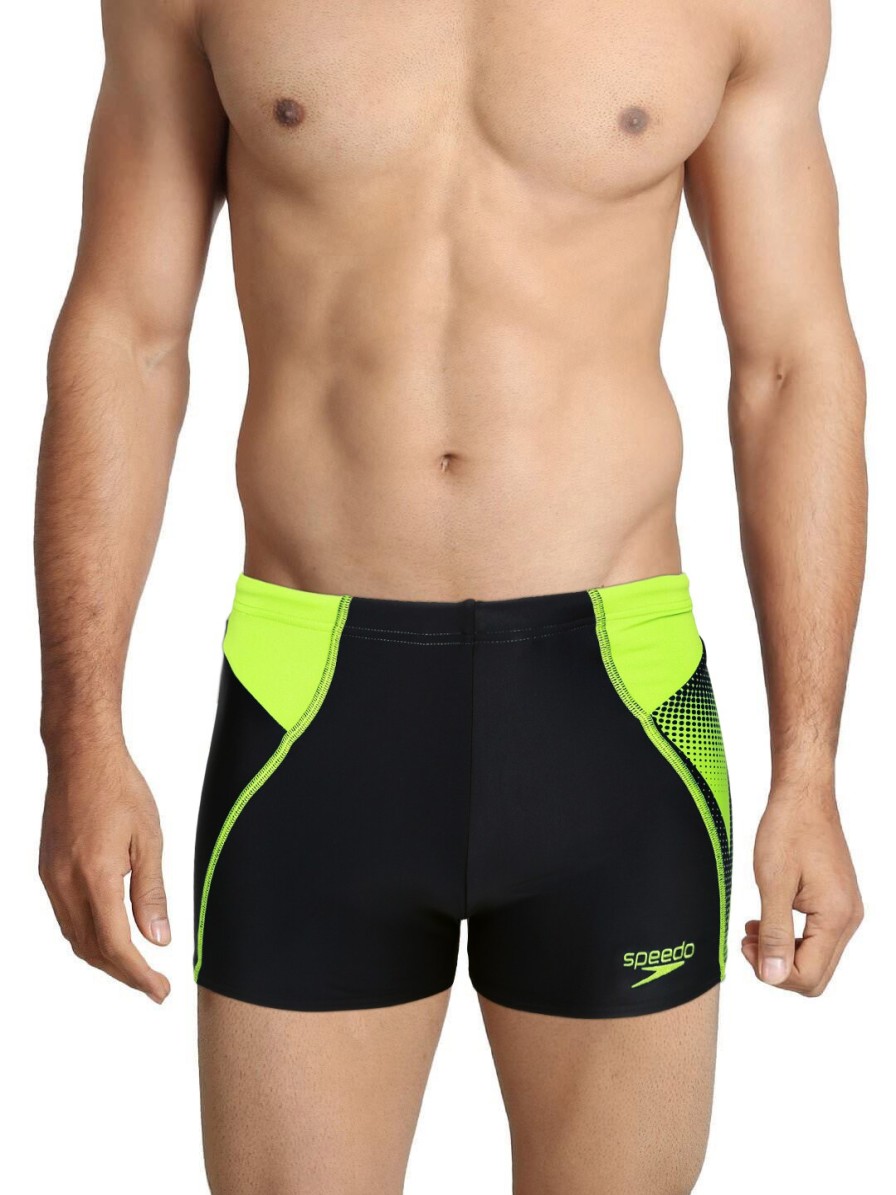 Men Speedo Swimwear | Buy Speedo Men Black Aquashort Swimming Trunks - Apparel For Men