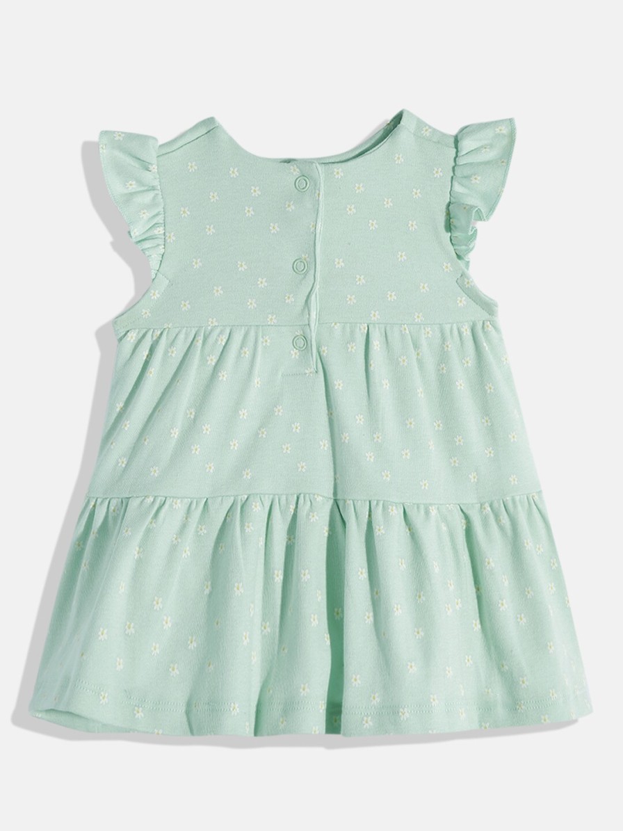 Kids mothercare Mothercare | Buy Mothercare Girls Floral Printed Pure Cotton Fit & Flare Dress - Apparel For Girls