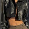 Women StyleCast Jackets | Buy Stylecast Black Crop Biker Jacket - Apparel For Women