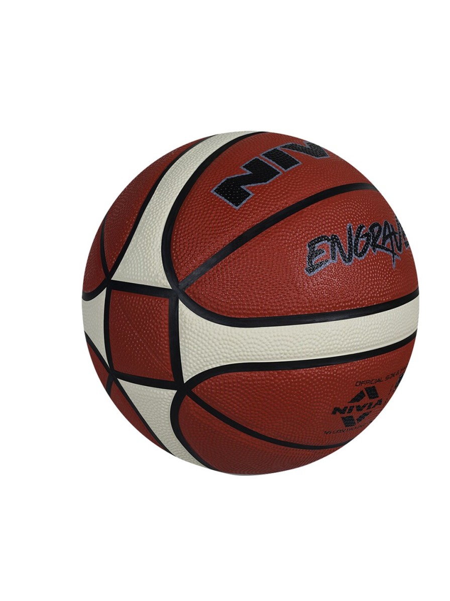 Women NIVIA Sports Equipment | Buy Nivia Engraver Rubber Basketball - Sporting Goods For Unisex