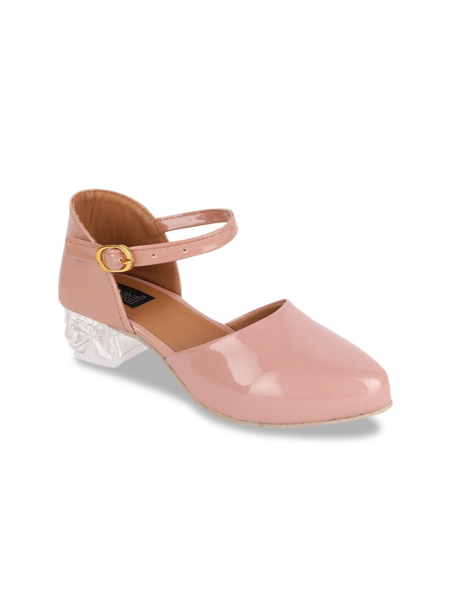 Kids BAESD Heels | Buy Baesd Girls Pointed Toe Block Heels - Footwear For Girls