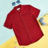 Kids Pantaloons Junior Shirts | Buy Pantaloons Junior Boys Band Collar Cotton Casual Shirt - Apparel For Boys