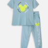 Kids Nap Chief Clothing Sets | Buy Nap Chief Kids Mickey Mouse Printed Pure Cotton T Shirt With Pyjamas - Apparel For Unisex Kids