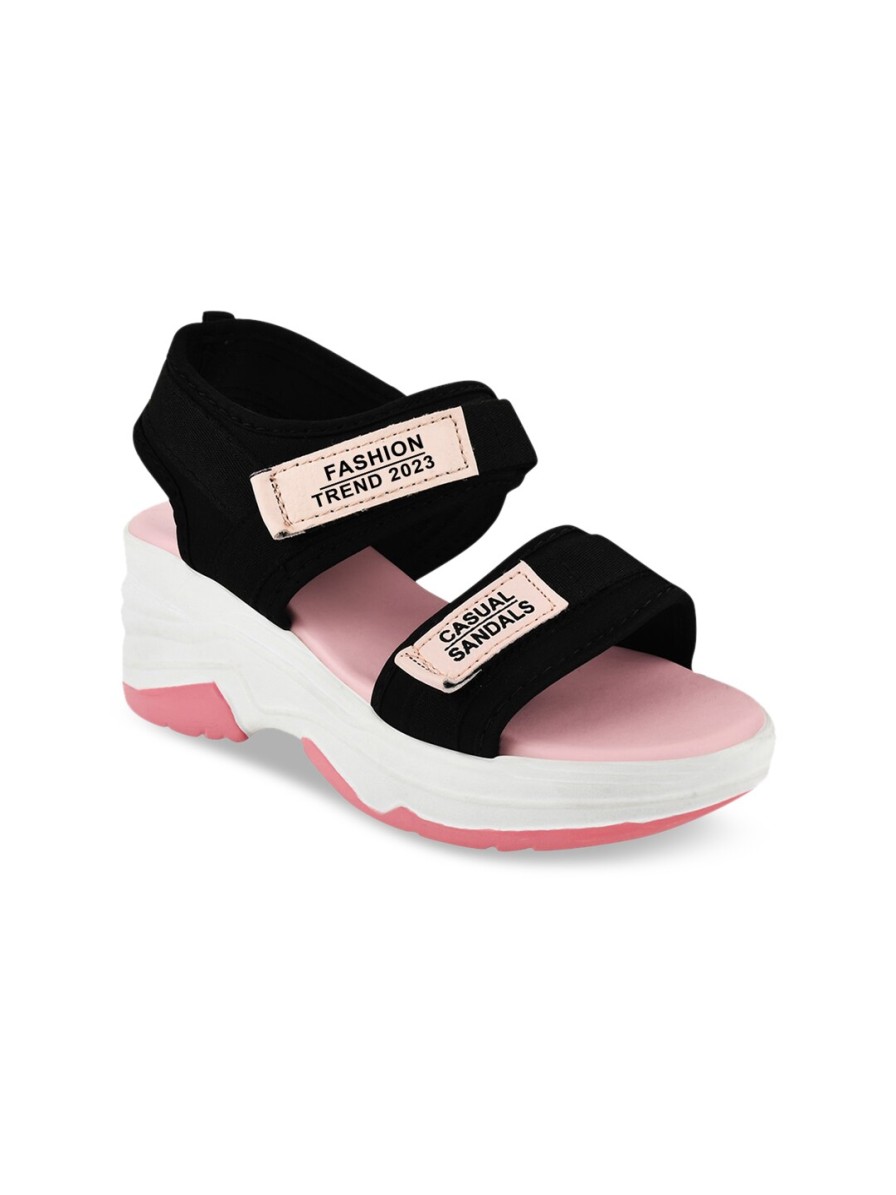 Kids Shoetopia Heels | Buy Shoetopia Colourblocked Wedge Heels - Footwear For Girls