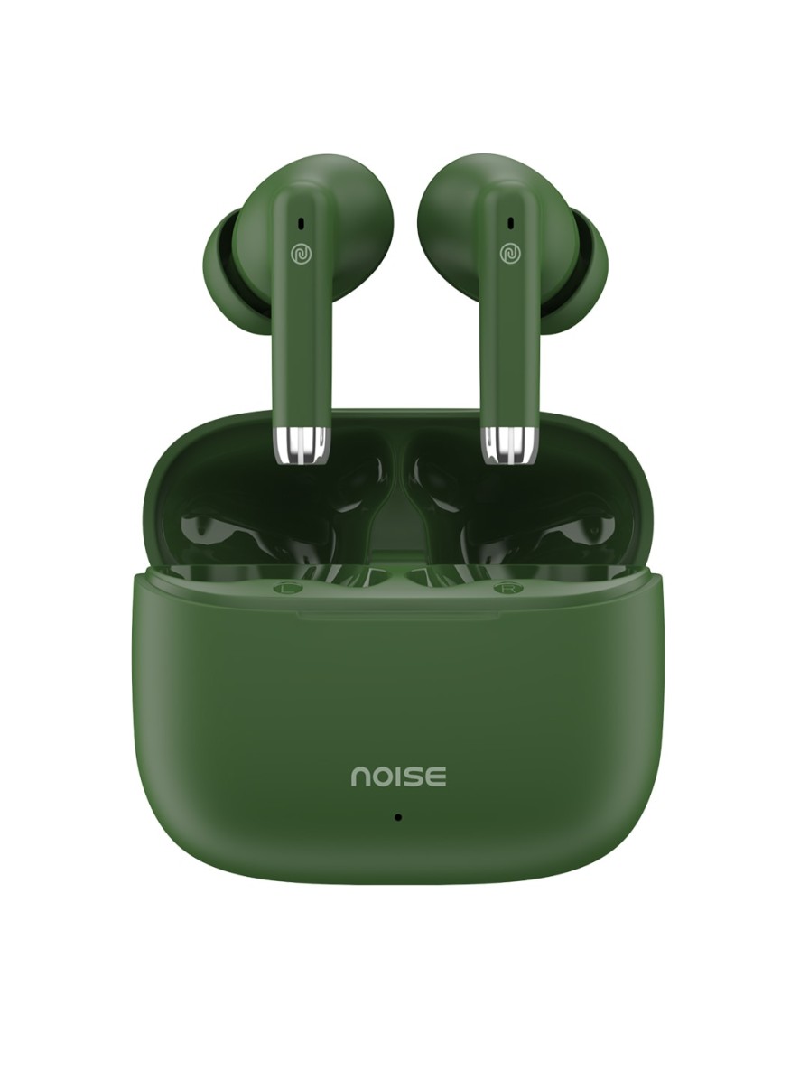 Men NOISE Headphones | Buy Noise Buds Aero Truly Wireless Earbuds With 45Hrs Playtime And 13Mm Driver Forest Green - Accessories For Unisex