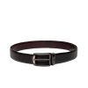 Men Louis Philippe Belts | Buy Louis Philippe Men Brown & Black Solid Reversible Leather Belt - Accessories For Men