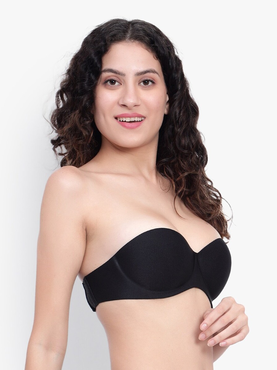 Women BRACHY Bra | Buy Brachy Half Coverage Heavily Padded Bandeau Bra With All Day Comfort - Apparel For Women