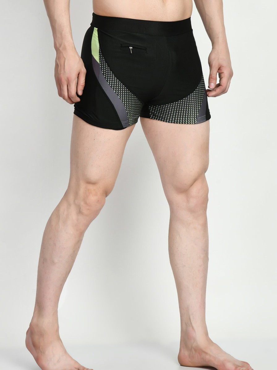 Men Lebami Swimwear | Buy Lebami Men Printed Slim Fit Swim Shorts - Apparel For Men