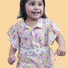 Kids Little Llama Rompers & Sleepsuits | Buy Little Llama Infant Girls Floral Printed Pure Cotton Romper - Apparel For Girls