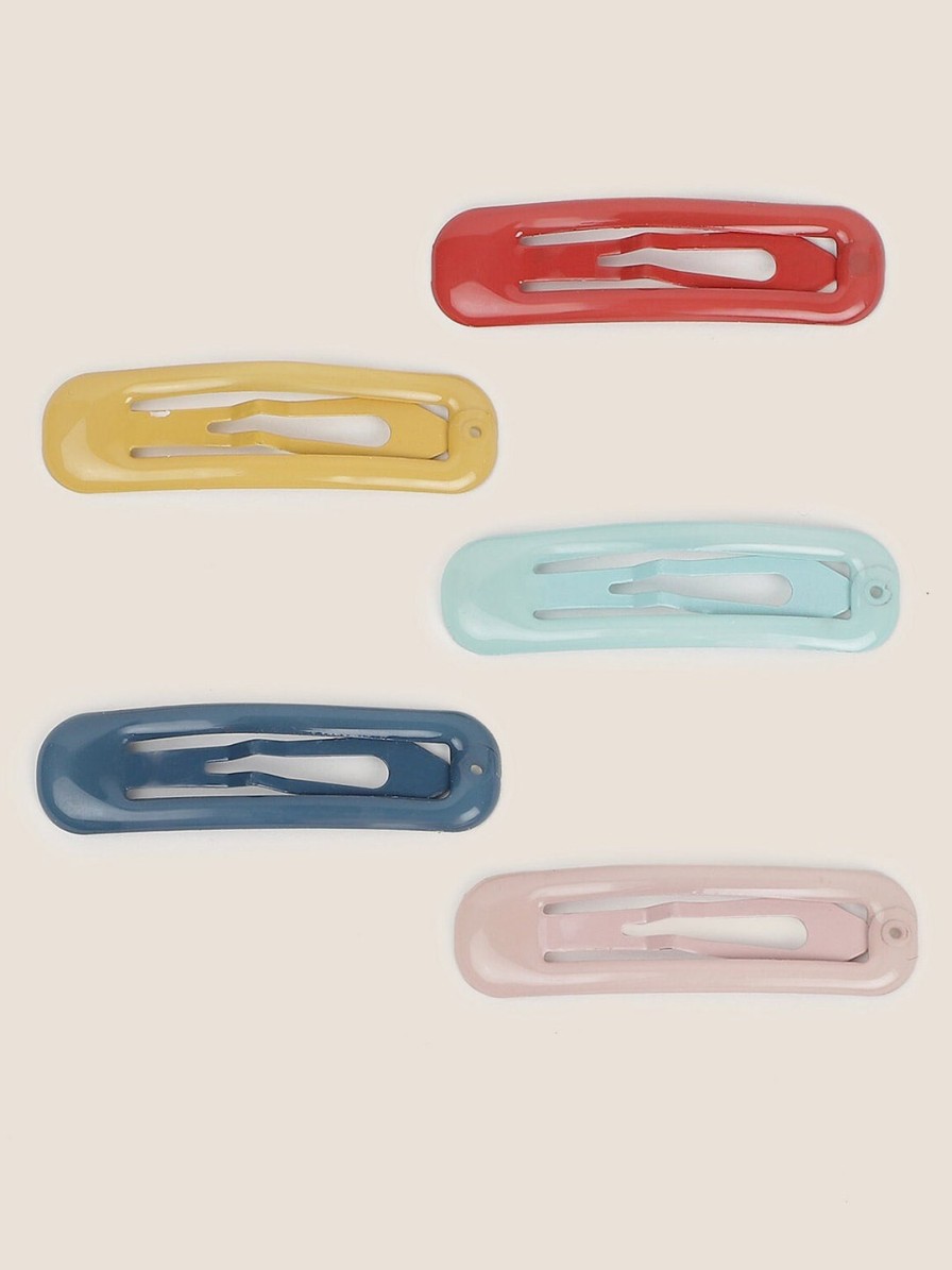 Kids Marks & Spencer Jewellery & Hair Accessory | Buy Marks & Spencer Girls Set Of 5 Tic Tac Hair Clips - Accessories For Girls