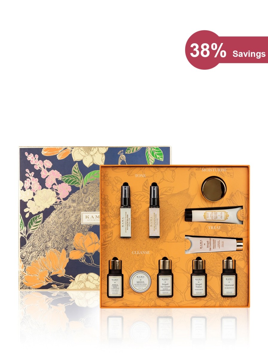 Women KAMA AYURVEDA Premium Beauty | Buy Kama Ayurveda 10 Piece New Bestseller Gift Box - Personal Care For Unisex