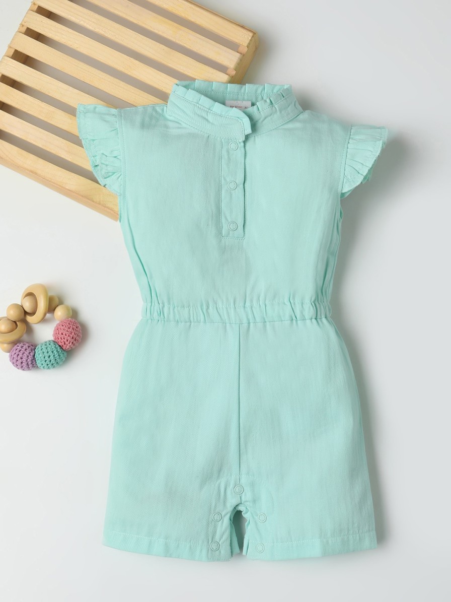 Kids Fancy Fluff Rompers & Sleepsuits | Buy Fancy Fluff Infant Girls Organic Cotton Rompers - Apparel For Girls