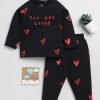 Kids Clt.s Nightwear & Loungewear | Buy Clt.S Kids Graphic Printed Pure Cotton Night Suit - Apparel For Unisex Kids