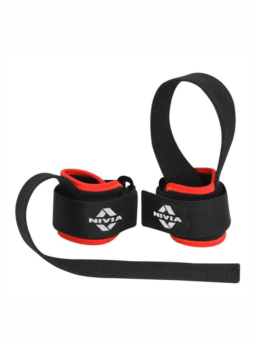 Women NIVIA Sports Equipment | Buy Nivia Weight Lifting Bar Strap With Wrist Supporter - Sporting Goods For Unisex