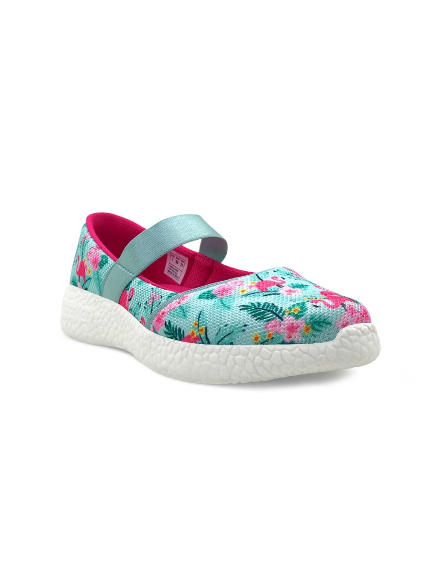 Kids KazarMax Flats | Buy Kazarmax Girls Flamingo Print Ballerinas - Footwear For Girls