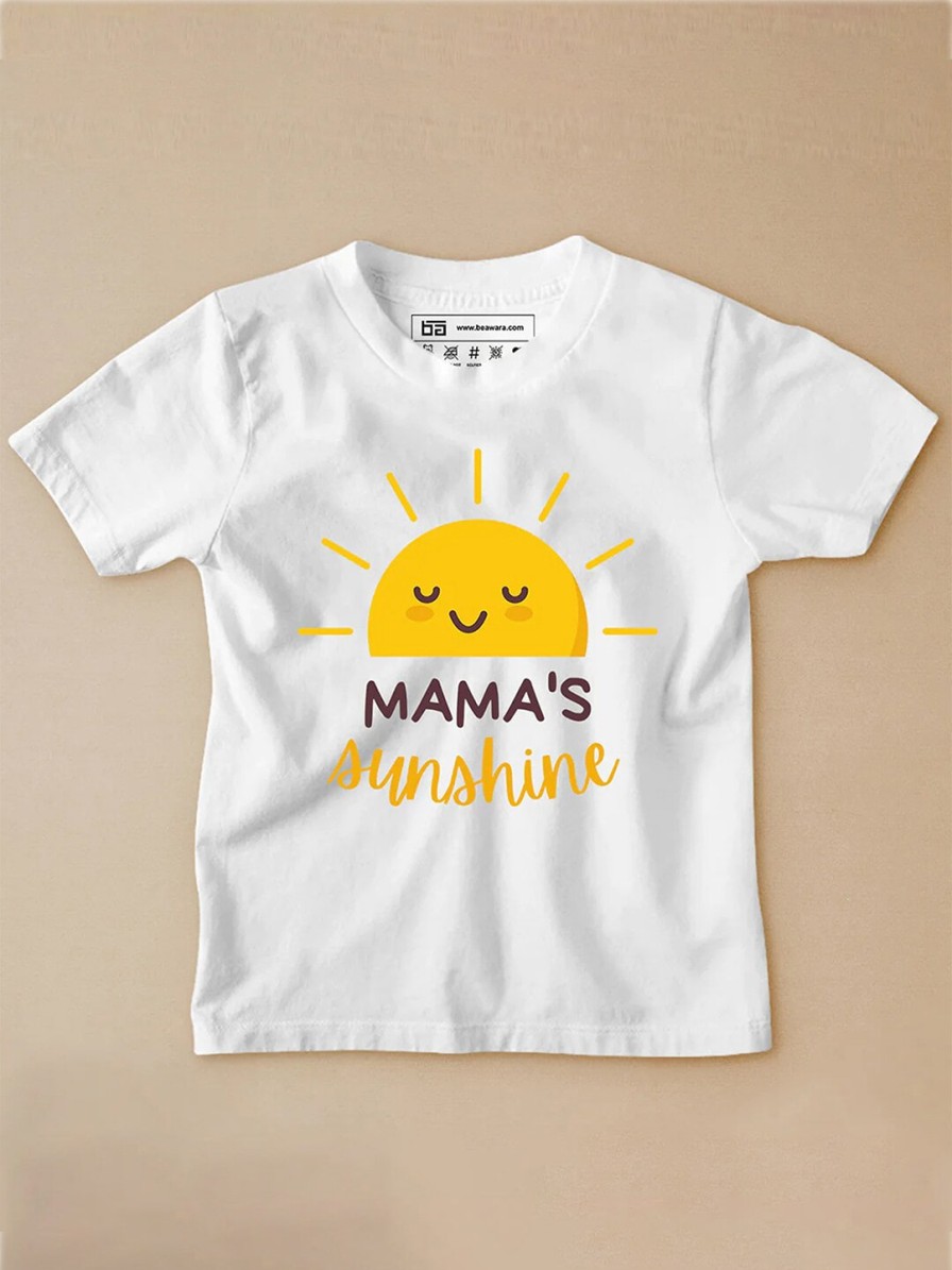 Kids BE AWARA Tshirts | Buy Be Awara Infant Kids Typography Printed Cotton T Shirt - Apparel For Unisex Kids