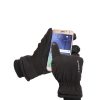 Men FabSeasons Mufflers, Scarves & Gloves | Buy Fabseasons Black Solid Touchscreen Enabled Waterproof Warm Winter Gloves - Accessories For Unisex