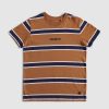 Kids Jack & Jones T-Shirts | Buy Jack & Jones Boys Brown & Navy Blue Striped T Shirt - Apparel For Boys