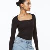 Women H&M Tops | Buy H&M Long Sleeved Jersey Top - Apparel For Women