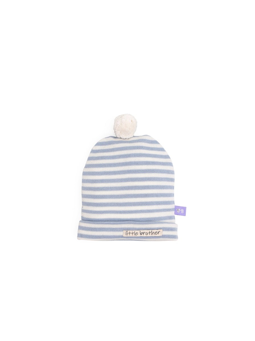 Kids MiArcus Caps & Hats | Buy Miarcus Boys Blue & White Printed Beanie - Accessories For Boys