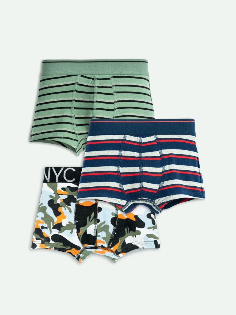 Kids ariel Innerwear & Thermals | Buy Ariel Boys Pack Of 3 Assorted Trunk Ar Bt P3 S1 - Apparel For Boys