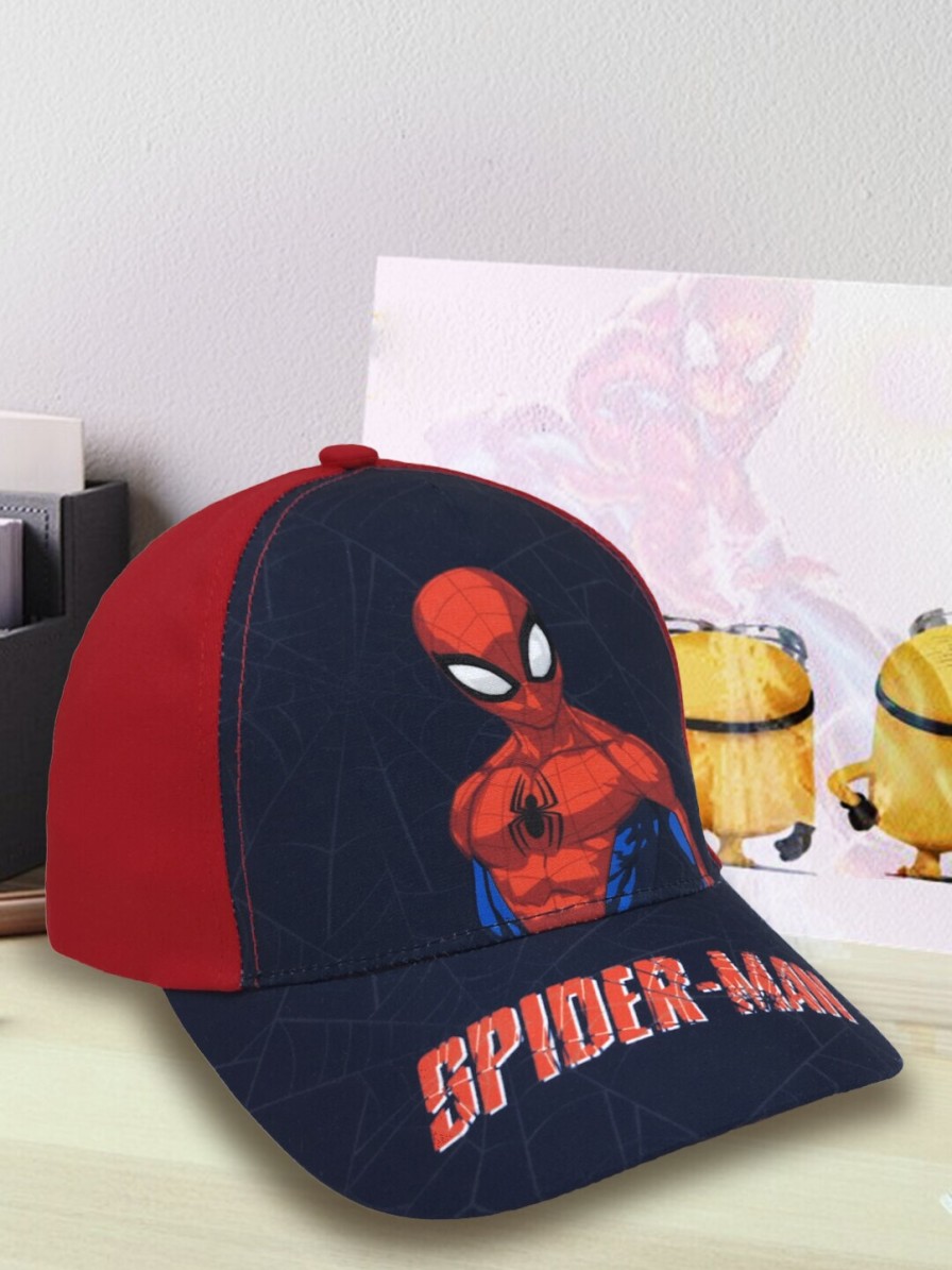 Kids Kids Ville Caps & Hats | Buy Kids Ville Boys Spiderman Printed Baseball Cap - Accessories For Boys