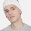 Men Magic Needles Mufflers, Scarves & Gloves | Buy Magic Needles Men White Self Design Knitted Bandana Woollen Headband - Accessories For Men