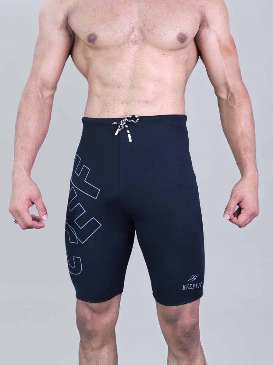 Men Keepfit Swimwear | Buy Keepfit Men Printed Mid Rise Breathable Swim Shorts - Apparel For Men