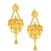 Women SENCO Fine Jewellery | Buy Senco Nakshi Swing 22Kt Gold Earrings 2.5Gm - Accessories For Women