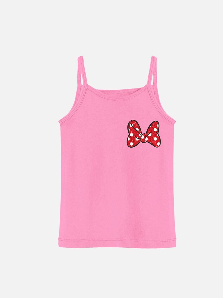 Kids YK Disney Innerwear & Thermals | Buy Yk Disney Girls Pack Of 5 Mickey & Friends Printed Cotton Camisoles - Apparel For Girls