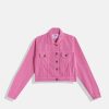 Kids JUSTICE Jacket, Sweater & Sweatshirts | Buy Justice Girls Crop Denim Jacket - Apparel For Girls