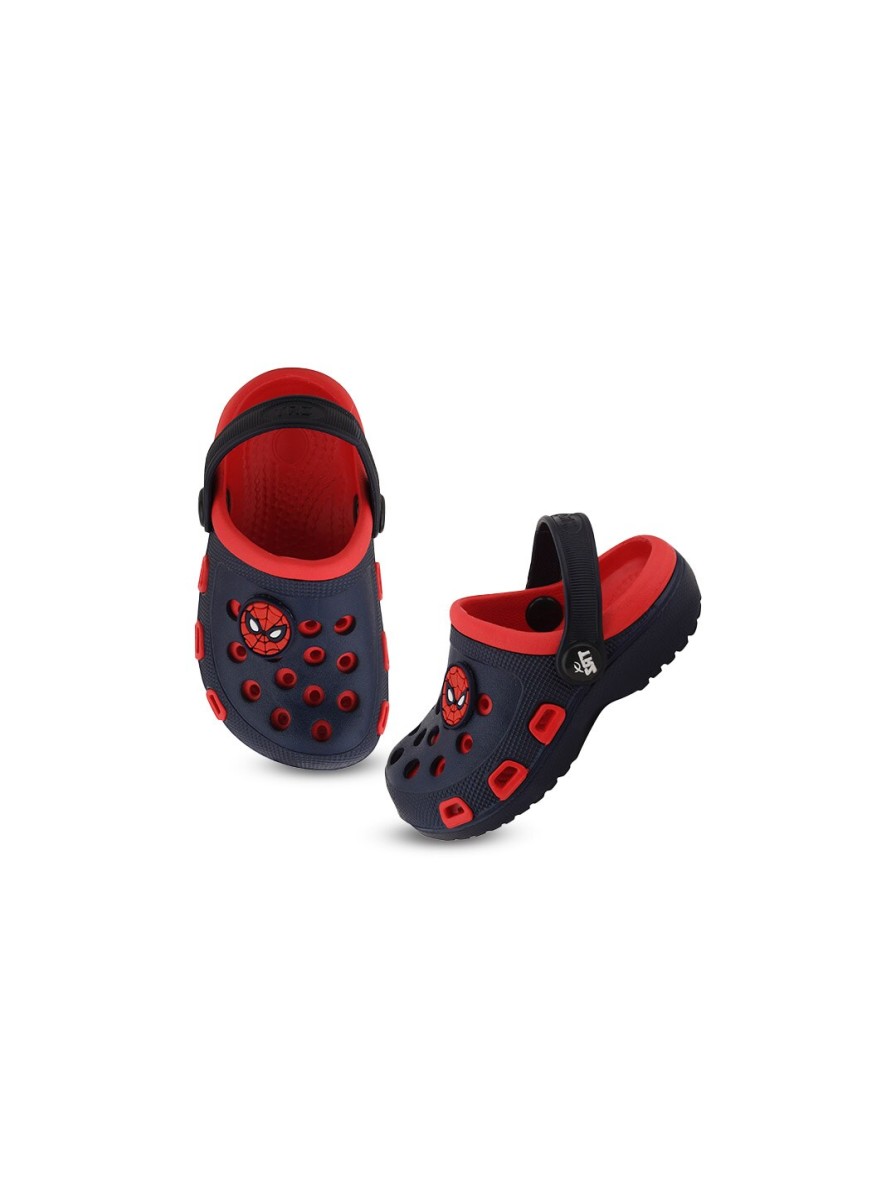 Kids BAESD Flipflops | Buy Baesd Kids Spider Man Applique Clogs - Footwear For Unisex Kids