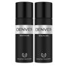 Men Denver Deodorants | Buy Denver Men Set Of 2 Black Code Deodorant Body Sprays 200Ml Each - Personal Care For Men