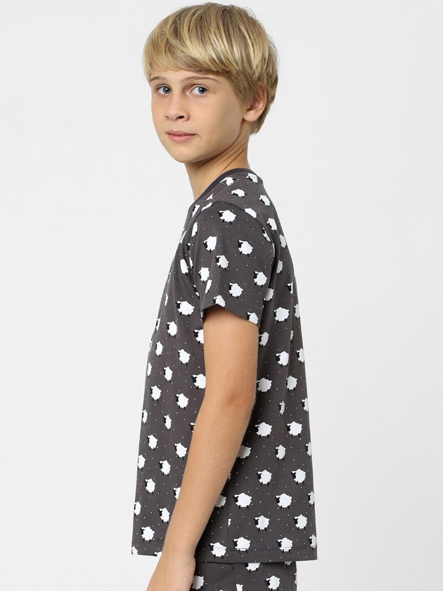 Kids Jack & Jones Junior Nightwear & Loungewear | Buy Jack & Jones Junior Boys Printed Night Suit - Apparel For Boys