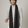 Men HANDICRAFT PALACE Mufflers, Scarves & Gloves | Buy Handicraft Palace Men Black & Brown Self Design Winter Mufflers - Accessories For Men