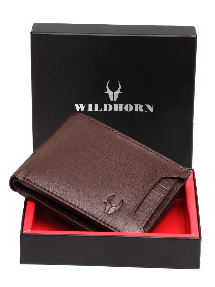 Men WildHorn Wallets | Buy Wildhorn Men Brown Genuine Leather Wallet - Accessories For Men