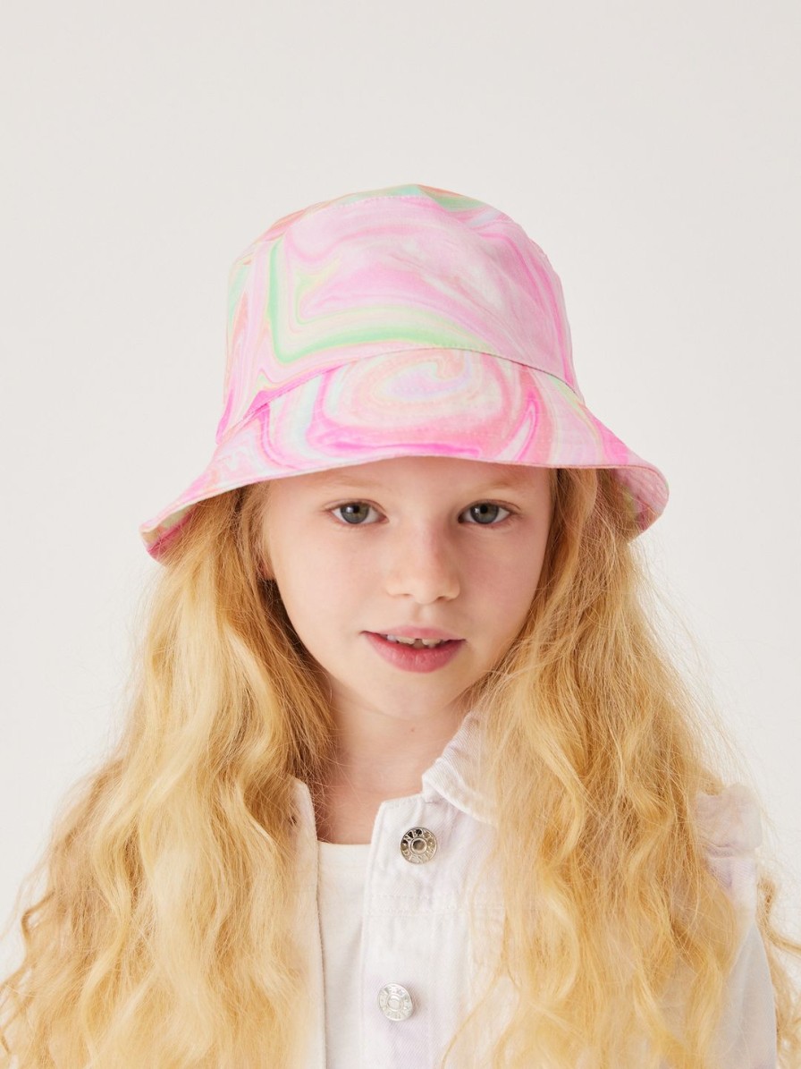 Kids NEXT Caps & Hats | Buy Next Girls Abstract Printed Pure Cotton Bucket Hat - Accessories For Girls