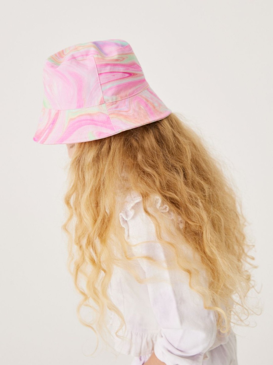 Kids NEXT Caps & Hats | Buy Next Girls Abstract Printed Pure Cotton Bucket Hat - Accessories For Girls