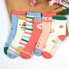 Kids FOOTPRINTS Socks | Buy Footprints Kids Set Of 6 Patterned Above Ankle Length Socks - Accessories For Unisex Kids