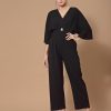 Women KASSUALLY Jumpsuits | Buy Kassually Black Solid Basic Jumpsuit - Apparel For Women