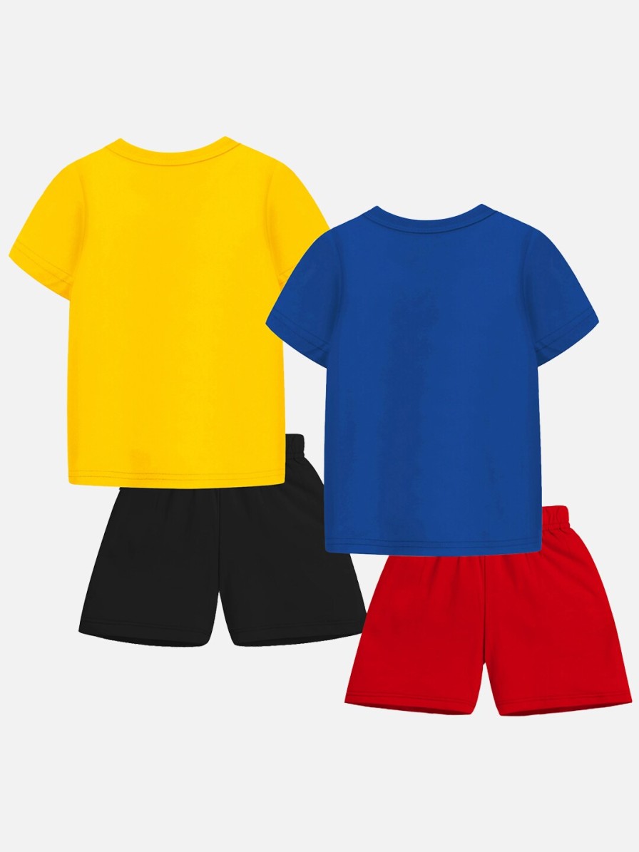 Kids YK Marvel Yk | Buy Yk Marvel Boys Pack Of 2 Printed T Shirt With Shorts - Apparel For Boys