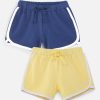 Kids Nap Chief Skirts & Shorts | Buy Nap Chief Pack Of 2 Girls Pure Cotton Shorts - Apparel For Girls