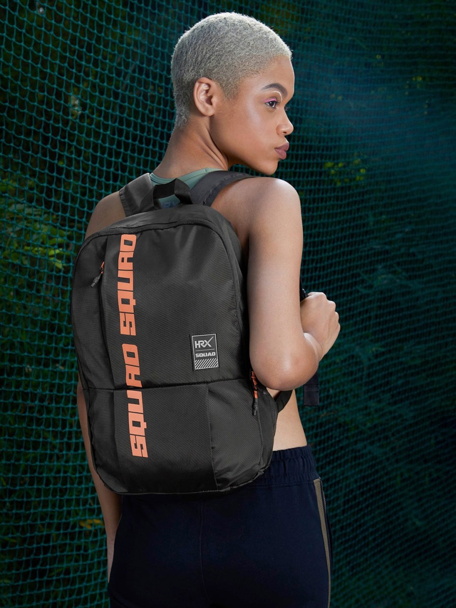 Kids HRX by Hrithik Roshan Bags & Backpacks | Buy Hrx By Hrithik Roshan Unisex Black Lifestyle Backpack - Accessories For Unisex Kids