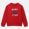 Kids United Colors of Benetton Jacket, Sweater & Sweatshirts | Buy United Colors Of Benetton Boys Typography Printed Pullover - Apparel For Boys