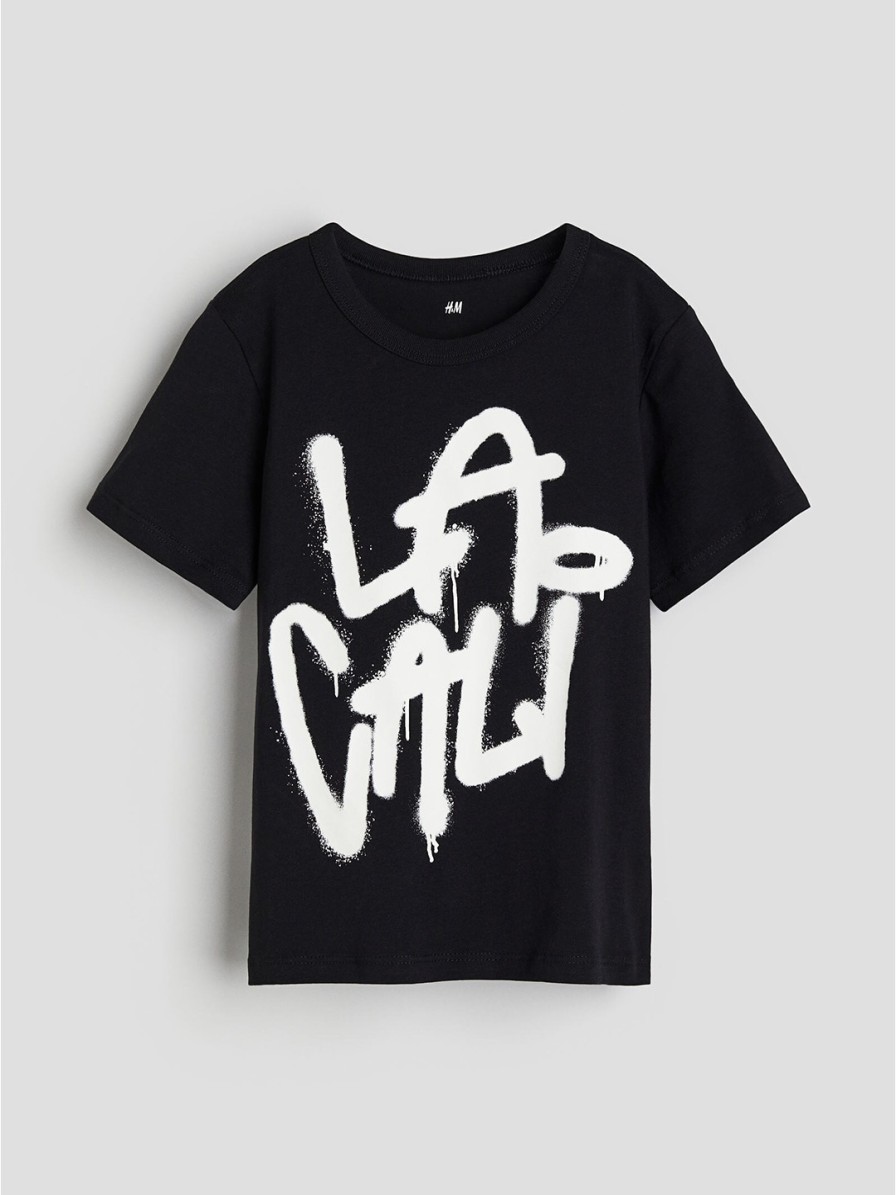 Kids H&M Tshirts & Tops | Buy H&M Boys Printed Cotton T Shirt - Apparel For Boys