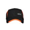 Men HRX by Hrithik Roshan Sports Accessories | Buy Hrx By Hrithik Roshan Men Black & Orange Colourblocked Running Dryfit Cap - Accessories For Men