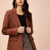 Women all about you Blazers & Waistcoats | Buy All About You Women Rust Orange Single Breasted Solid Casual Blazer - Apparel For Women