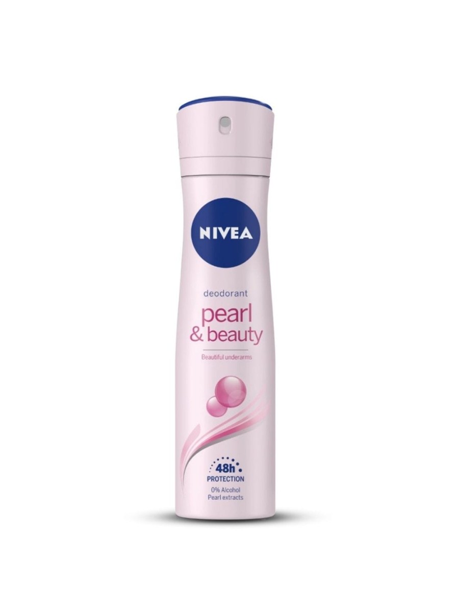 Men Nivea Deodorants | Buy Nivea Women Pearl And Beauty Deo For Beautiful Underarms & 48H Protection 150Ml - Personal Care For Women