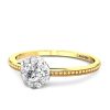 Women CANDERE A KALYAN JEWELLERS COMPANY Fine Jewellery | Buy Candere A Kalyan Jewellers Company Cubic Zirconia Studded 14Kt Gold Finger Ring 1.11Gm - Accessories For Women